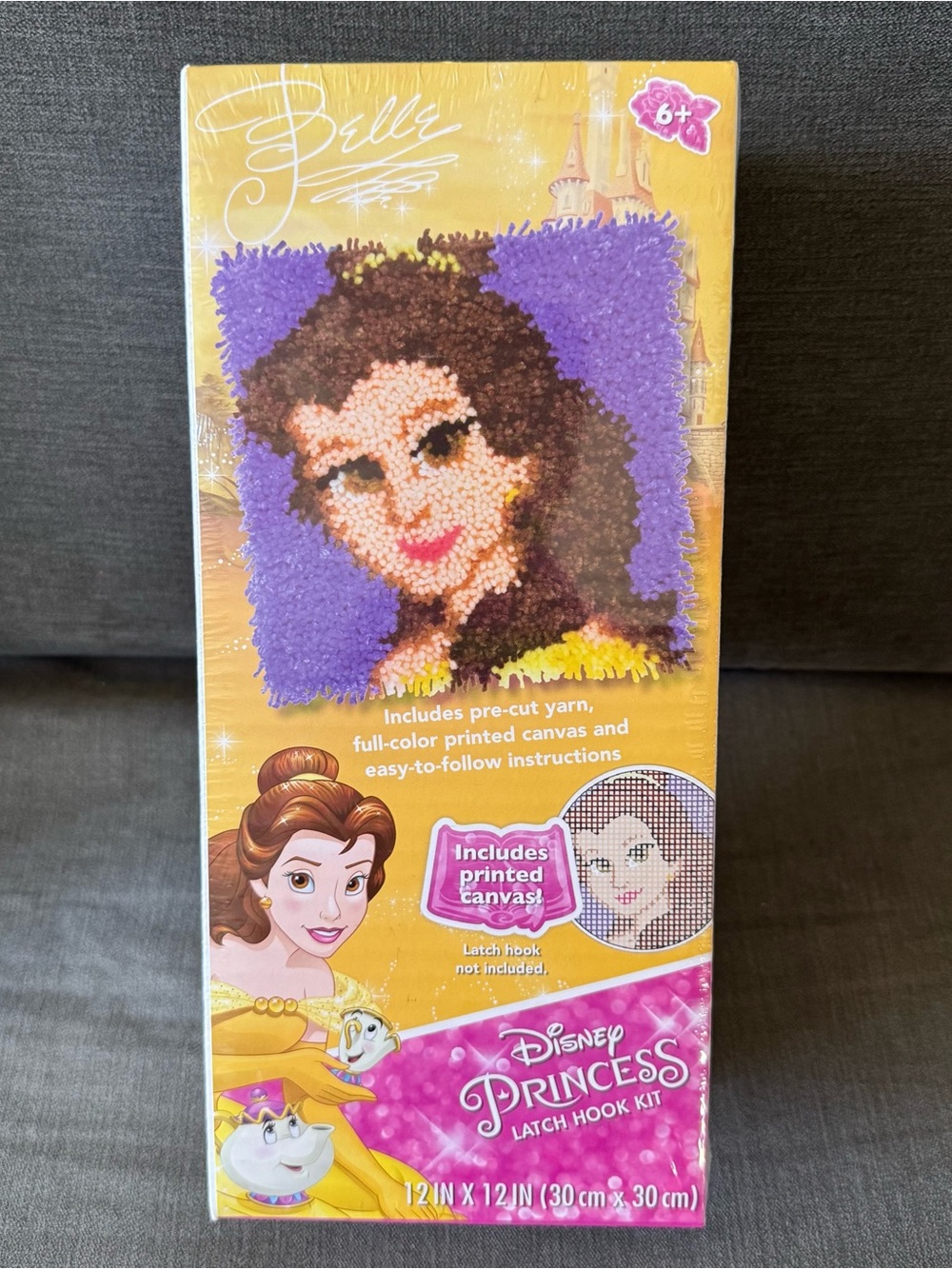 Disney Princess Belle Latch Hook Kit (NEW)
